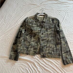 BKE Olive Camouflage Jacket